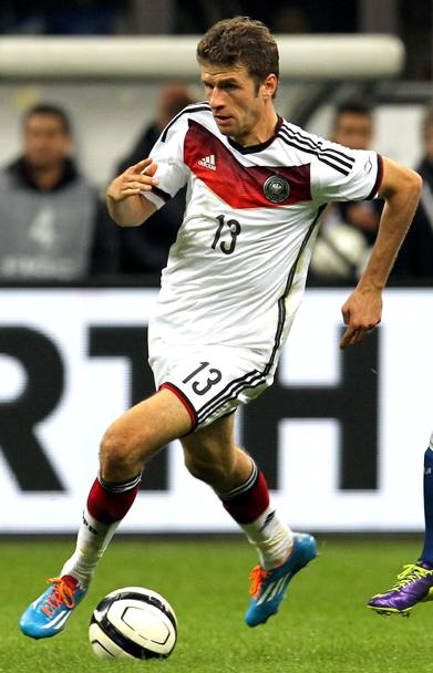 Il tedesco Thomas Mller, Bayern Monaco. Forte
